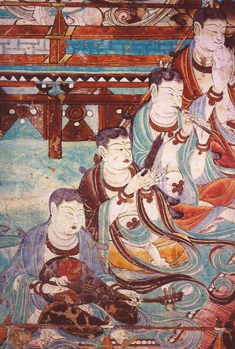 中国传统乐器敦煌壁画